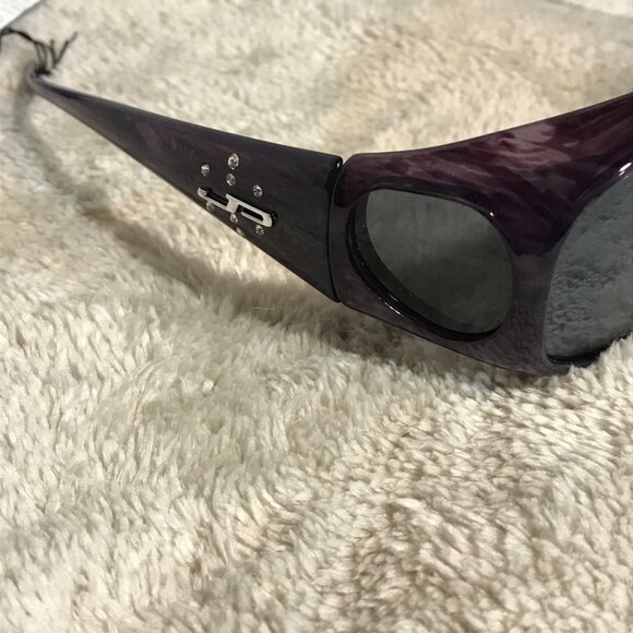 Jonathan Paul Fitovers Polarvue Sunglasses Gray & Amber Polycarbonate Lenses - Picture 8 of 11